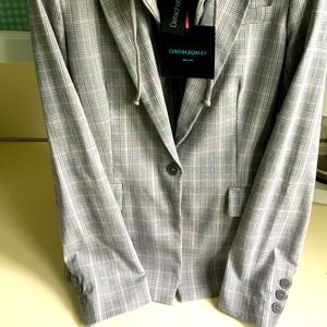 Cynthia Rowley Blazer with detachable hoodie